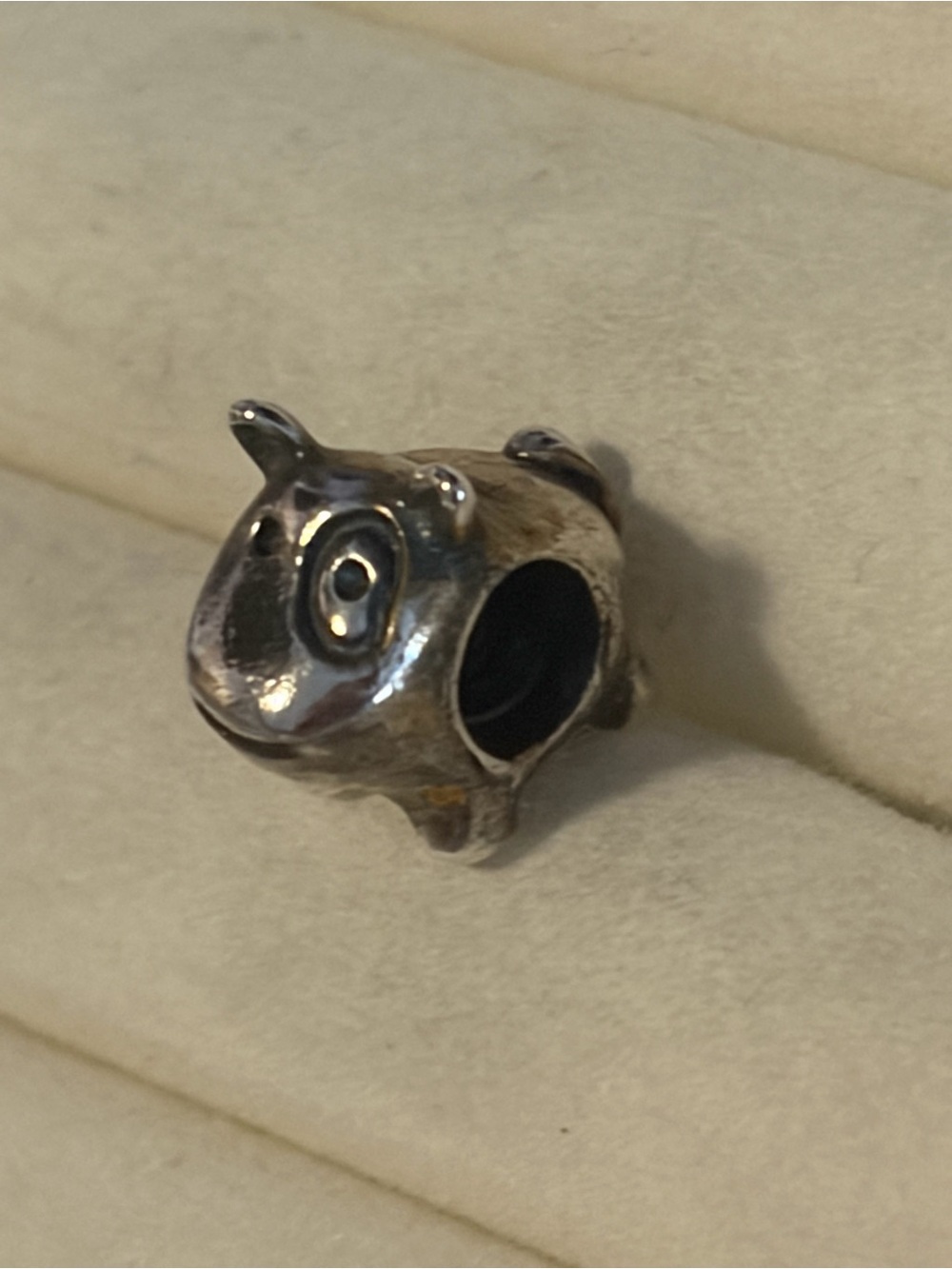 retired Pandora "Doggie" also known as "Spot the Dog" charm, product  #790258